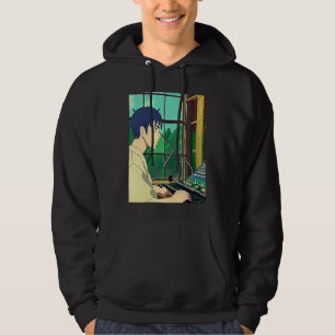 Lo fi hip hop chillhop chill beats lofi aesthetics hoodie