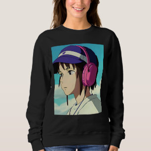 Lo fi hip hop chillhop chill beats lofi aesthetics sweatshirt