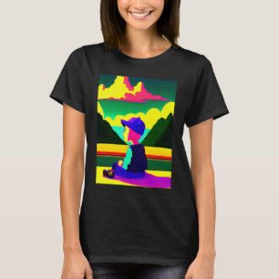 Lo fi hip hop chillhop chill beats lofi aesthetics T-Shirt