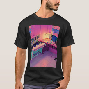 Lo fi hip hop chillhop chill beats lofi aesthetics T-Shirt