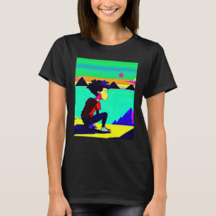 Lo fi hip hop chillhop chill beats lofi aesthetics T-Shirt