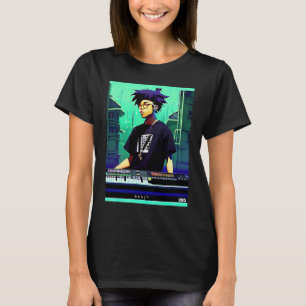 Lo fi hip hop chillhop chill beats lofi aesthetics T-Shirt