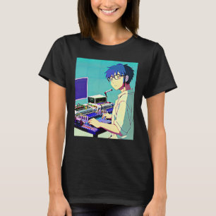 Lo fi hip hop chillhop chill beats lofi aesthetics T-Shirt