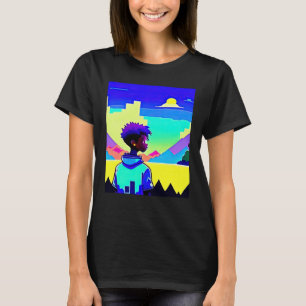 Lo fi hip hop chillhop chill beats lofi aesthetics T-Shirt