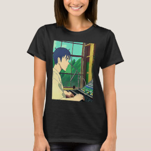 Lo fi hip hop chillhop chill beats lofi aesthetics T-Shirt