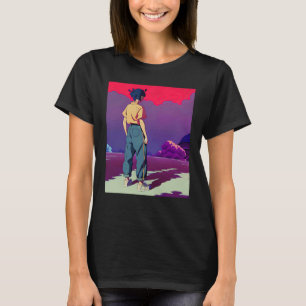 Lo fi hip hop chillhop chill beats lofi aesthetics T-Shirt