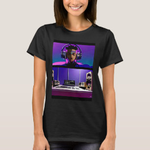 Lo fi hip hop chillhop chill beats lofi aesthetics T-Shirt