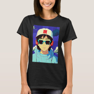 Lo fi hip hop chillhop chill beats lofi aesthetics T-Shirt