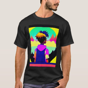 Lo fi hip hop chillhop chill beats lofi aesthetics T-Shirt