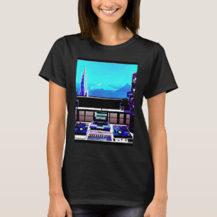 Lo fi hip hop chillhop chill beats lofi aesthetics T-Shirt