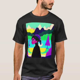 Lo fi hip hop chillhop chill beats lofi aesthetics T-Shirt