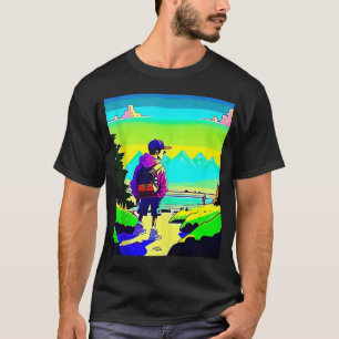 Lo fi hip hop chillhop chill beats lofi aesthetics T-Shirt
