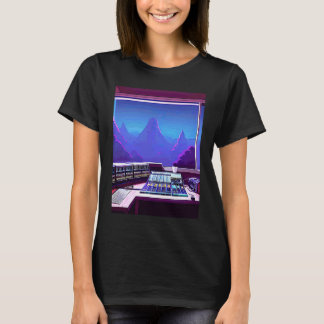 Lo fi hip hop chillhop chill beats studio aestheti T-Shirt