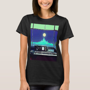 Lo fi hip hop chillhop chill beats studio aestheti T-Shirt