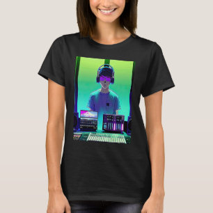 Lo fi hip hop chillhop chill beats studio aestheti T-Shirt