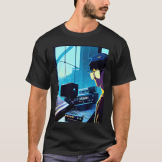 Lo fi hip hop chillhop chill beats studio aestheti T-Shirt