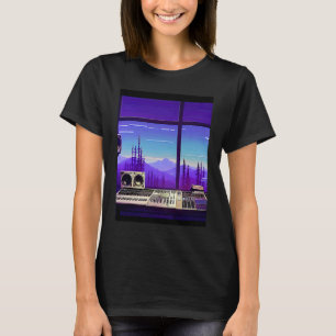 Lo fi hip hop chillhop chill beats studio aestheti T-Shirt