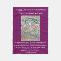 Lo que cáncer no Puede Hacer Angel Chemo Blankets