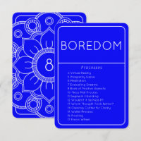 LOA Processus émotionnels Carte Bleue d'ennui