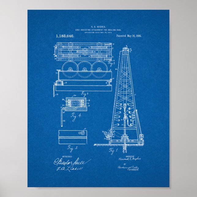 Load-indicating Attach For Drilling Rigs Patent - Poster (Front)