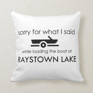 Load the #@*% Boat Throw Pillow
