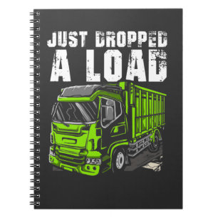 Load Truck Driver Funny Trucker Driving Notebook
