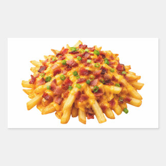 Loaded Fries With Cheese And Bacon Sticker