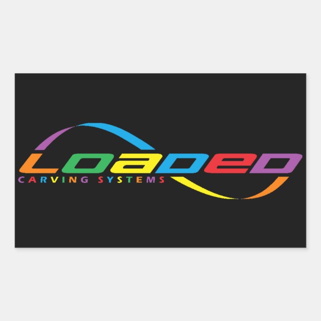 loaded longboards sticker (Front)