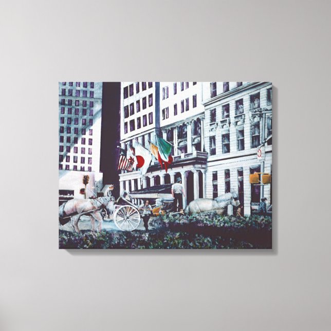 Loaded With Personal Imagery Canvas Print (Front)