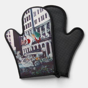 Loaded with Personal Imagery Oven Mitt