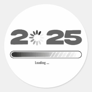Loading 2025 classic round sticker