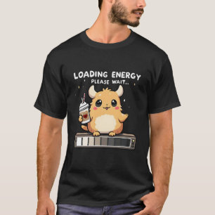 Loading energy cute kawaii style Cartoon T-Shirt