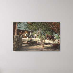 Loading Fruit at Longview Ranch Canvas Print