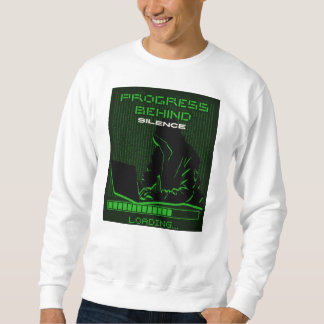 Loading Hacker Laptop Graphic T-Shirt Sweatshirt
