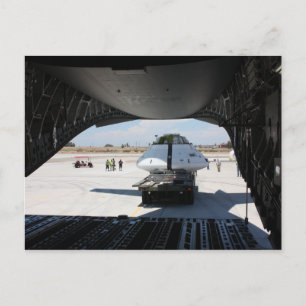 Loading Orion's Spacecraft Postcard