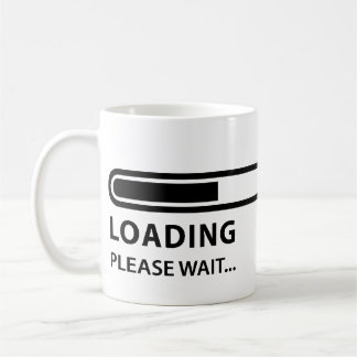 Loading please wait, progress bar Gaming Mug