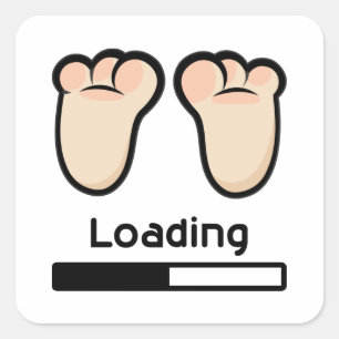 Loading... Square Sticker