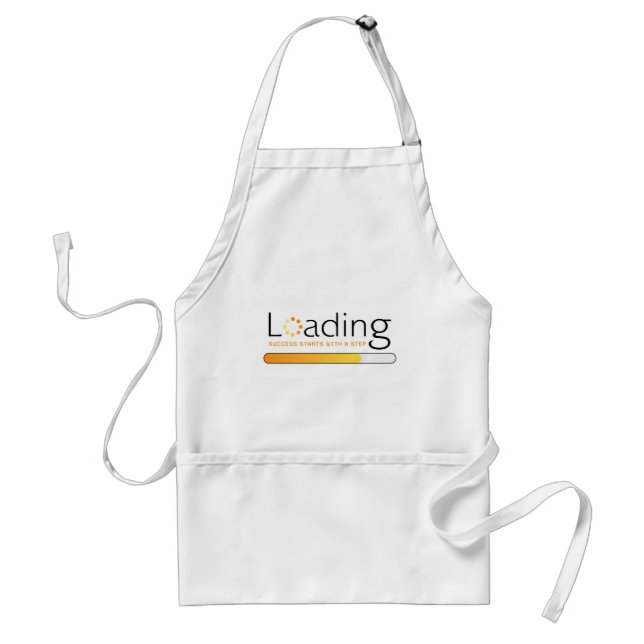Loading - Success Starts With a Step Standard Apron (Front)