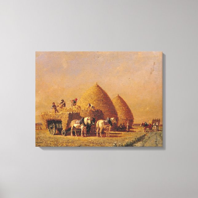 Loading the Cart Canvas Print (Front)