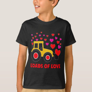 Loads Of Love Toddler Tractor Valentines Day For K T-Shirt