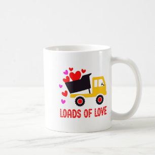 Loads Of Love Toddler Truck Valentines Day For K  Coffee Mug