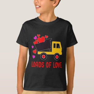 Loads Of Love Toddler Truck Valentines Day For K  T-Shirt