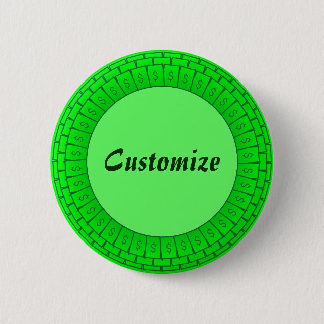 Loadz a' Money Template 2 Inch Round Button (Front)