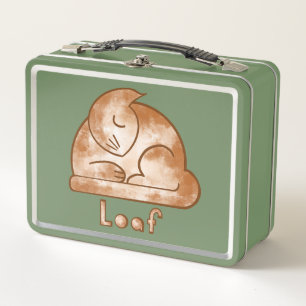 Loaf Cat Metal Lunch Box