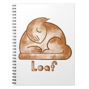 Loaf Cat Notebook