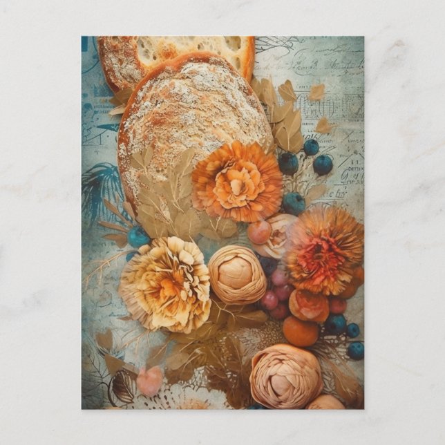 Loaf of Bread Postcard (Front)