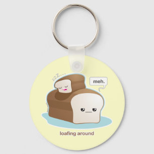 Loafing Around Keychain