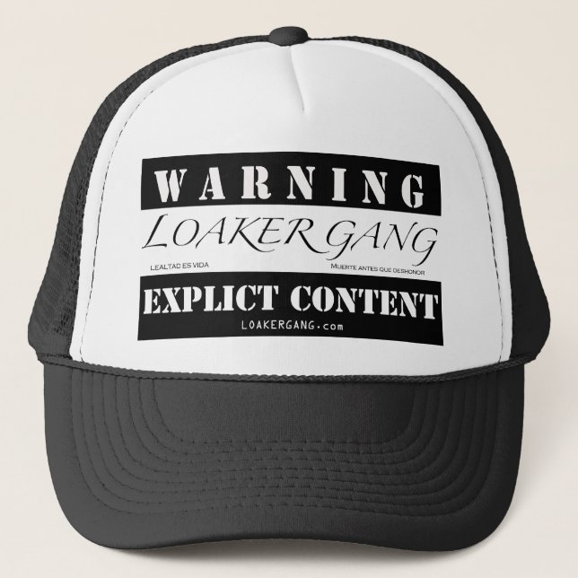 Loaker Label Trucker Hat (Front)