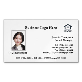 Loan Officer Business Card