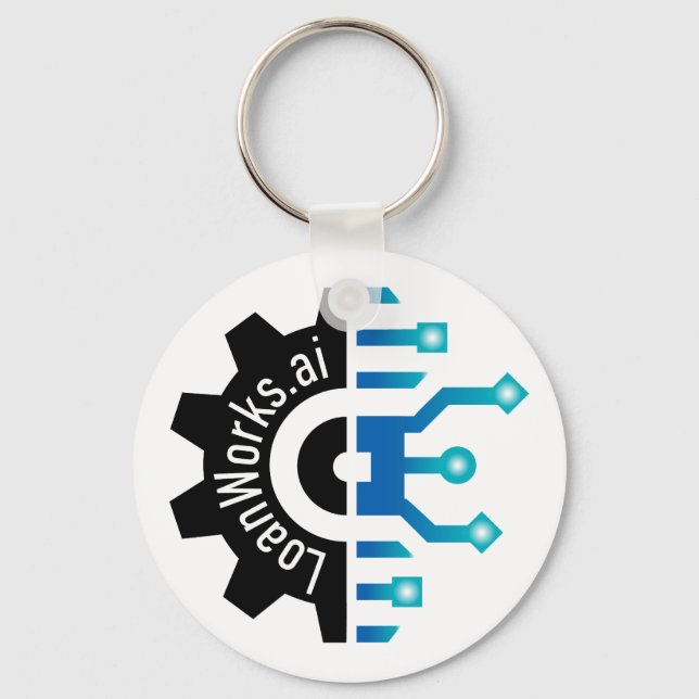 LoanWorks Gear+ Keychain (Front)